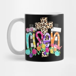 He is Risen Christian Easter Happy Eater Day Gift For Women Mug